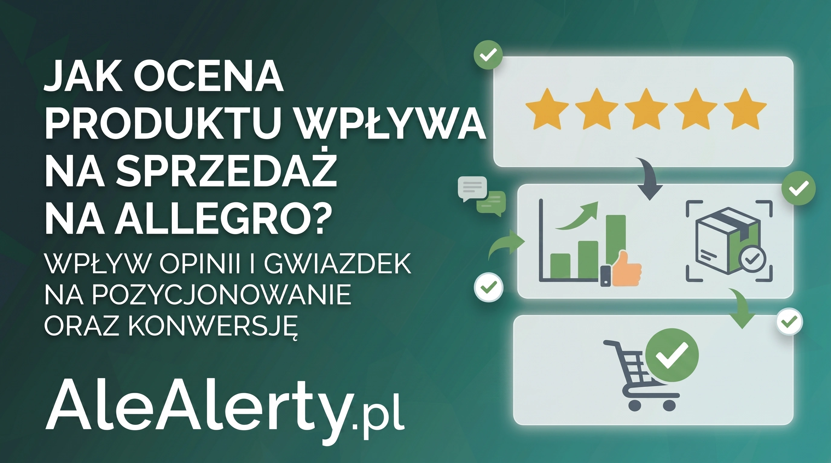 Jak ocena produktu wpływa na sprzedaż na Allegro?