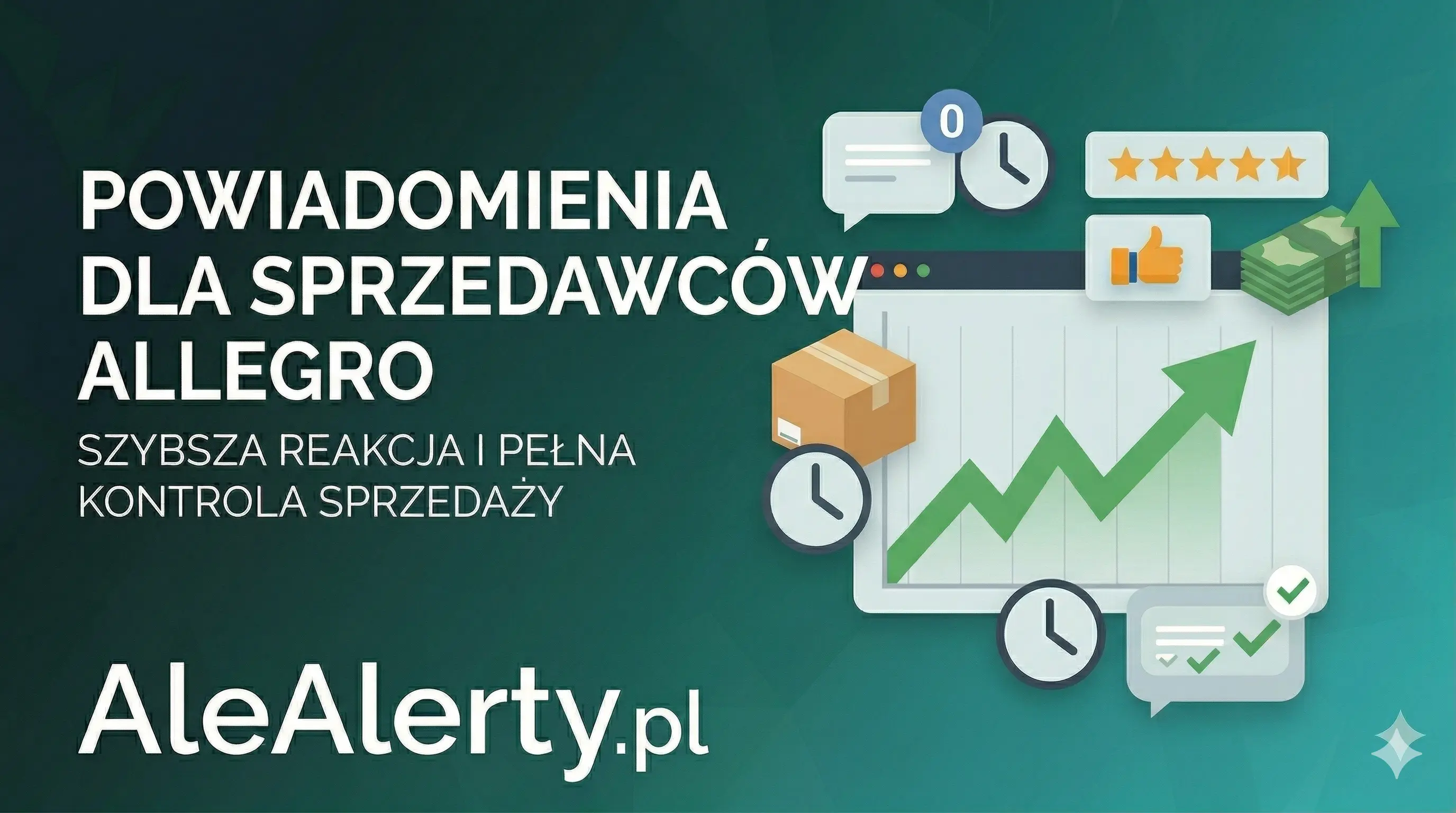 Powiadomienia dla sprzedawców Allegro – jak szybciej reagować i lepiej kontrolować sprzedaż